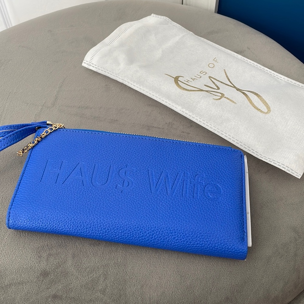 *NEW* Haus of Sy ($y) Haus Wife Wallet - Cobalt Blue